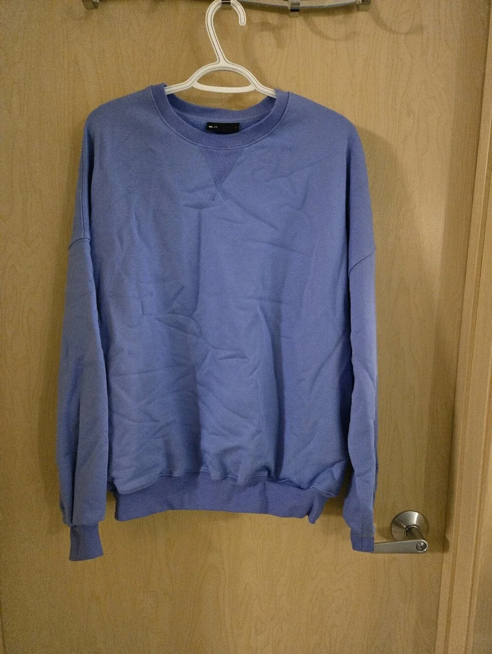NWOT Popflex Cloud Crewneck Sweater Nordic Blue (M/L) - Picture 1 of 4